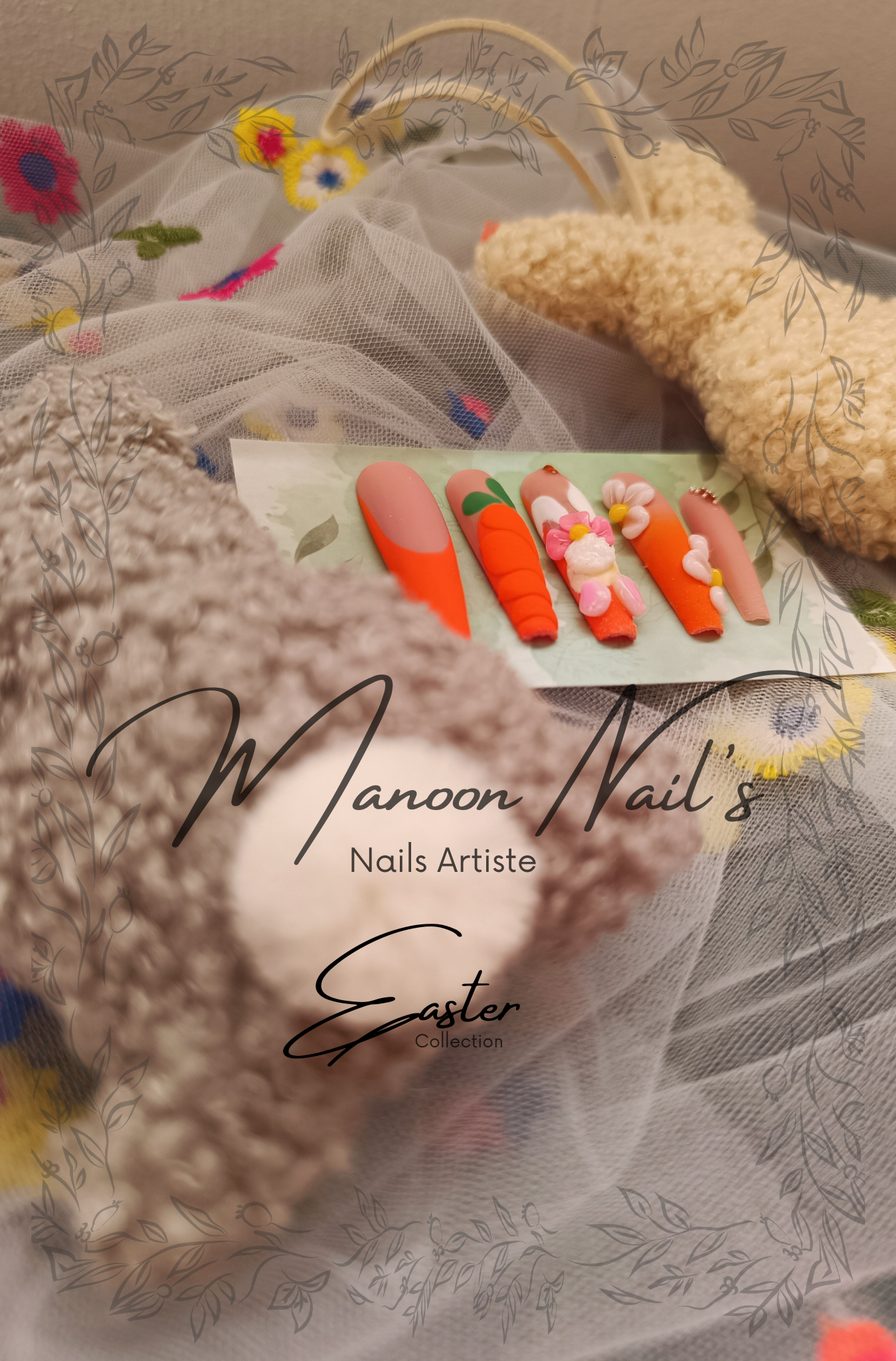 Press on Nail - Easter Pink