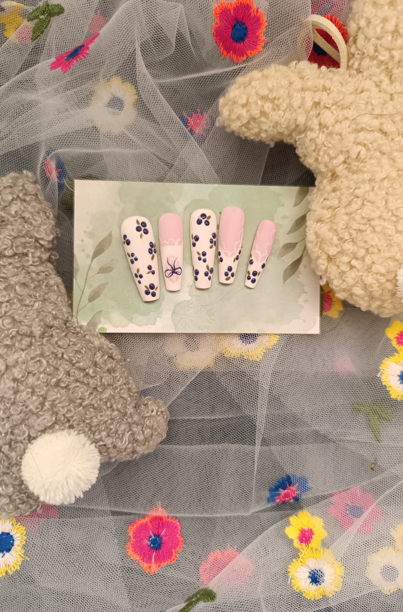 Press on Nail - Easter Berry