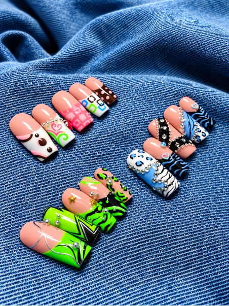 Press on Nail - Geo Green