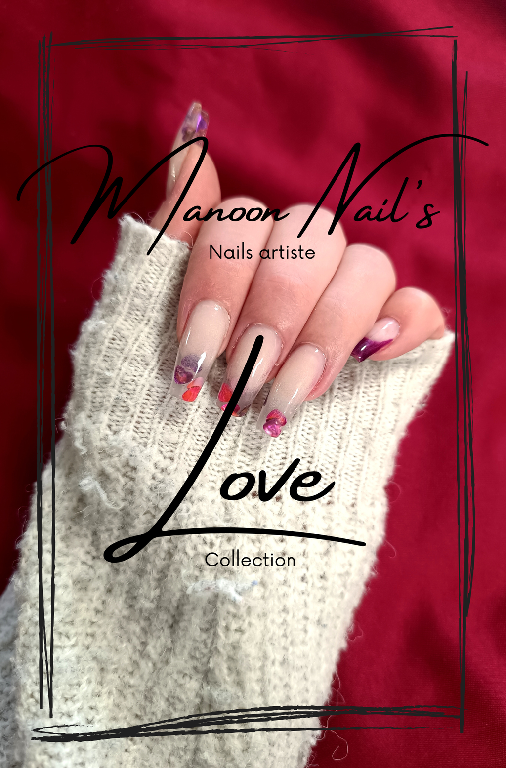 Press on Nail - Valentine Love