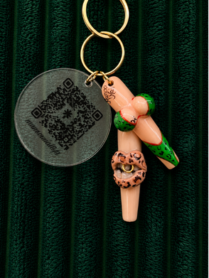 Porte Clé Ongle